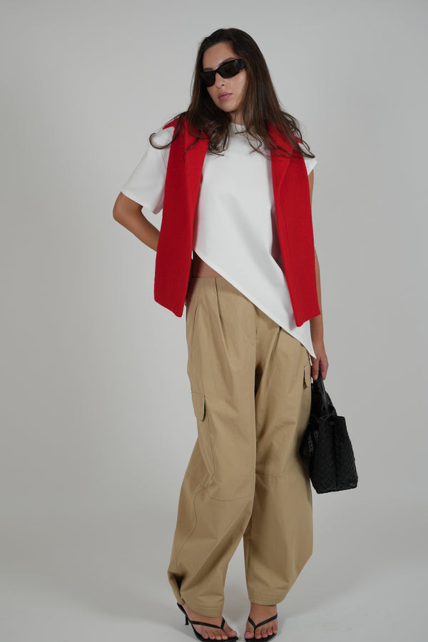 KAIA BALLOON CARGO PANTS
