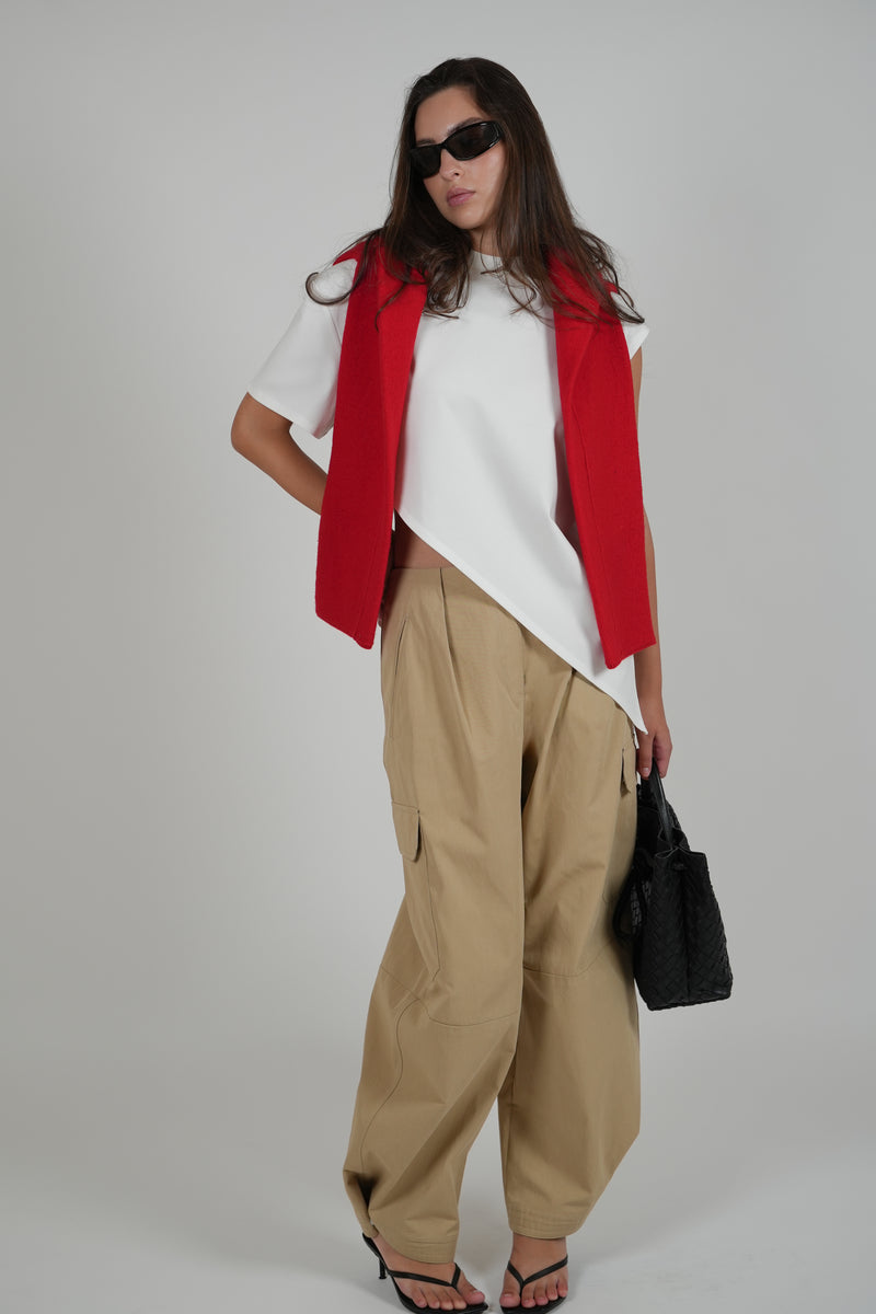 KAIA BALLOON CARGO PANTS