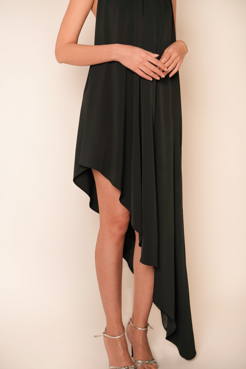 DRAPED DRESS