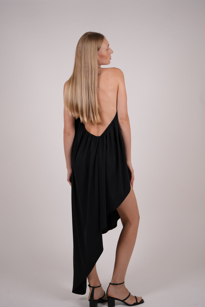DRAPED DRESS