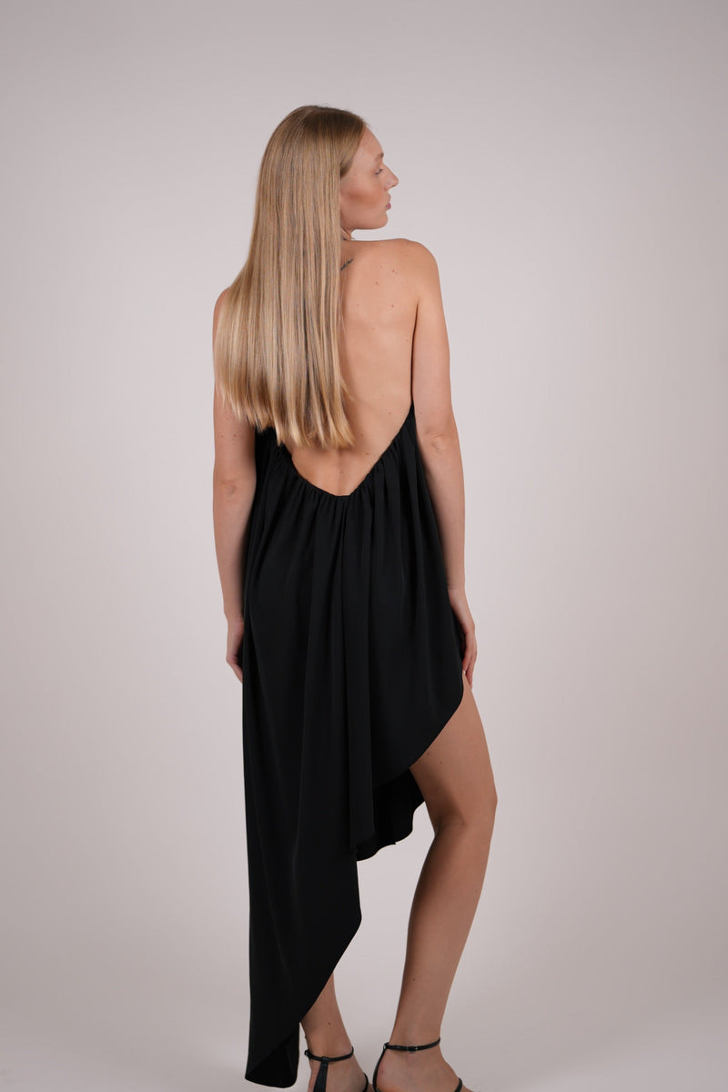 DRAPED DRESS