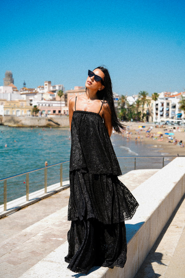 OPHELIA DRESS - BLACK