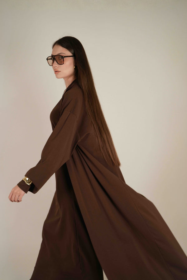 THE ESSENTIAL COTTON SET - BROWN