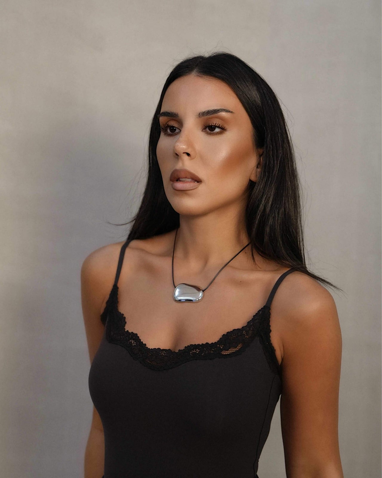 COLLIER SCULPTURAL - SILVER