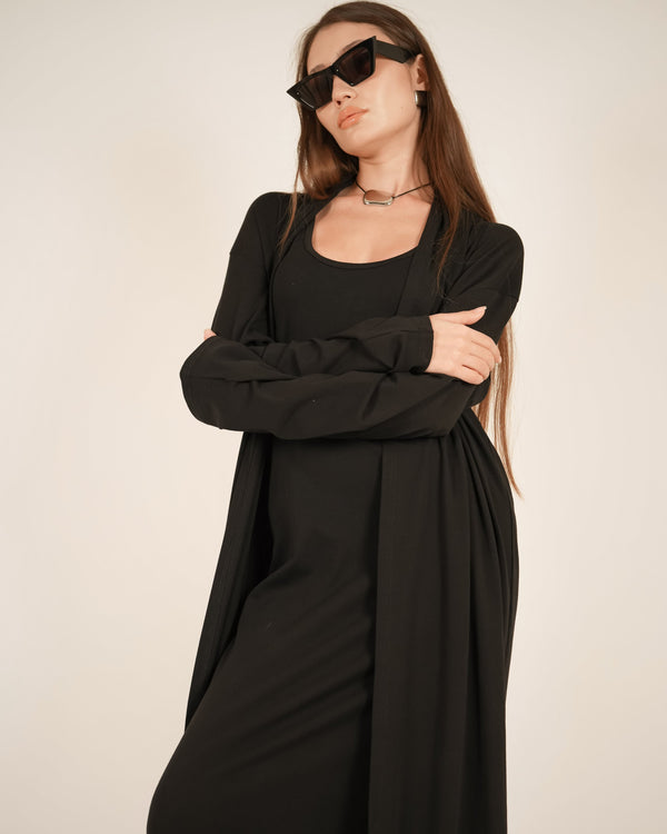 THE ESSENTIAL COTTON SET - BLACK