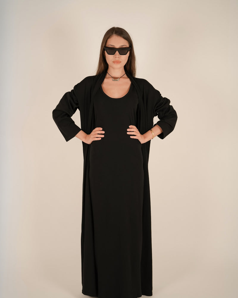THE ESSENTIAL COTTON SET - BLACK