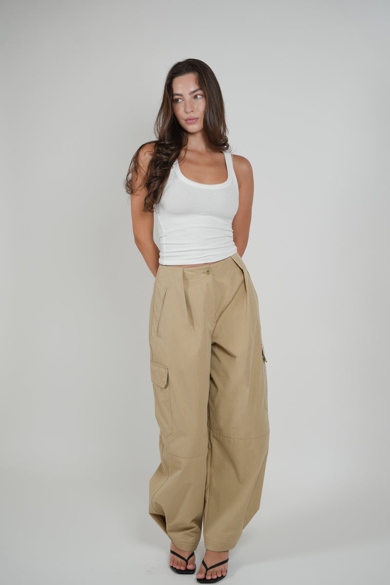 KAIA BALLOON CARGO PANTS