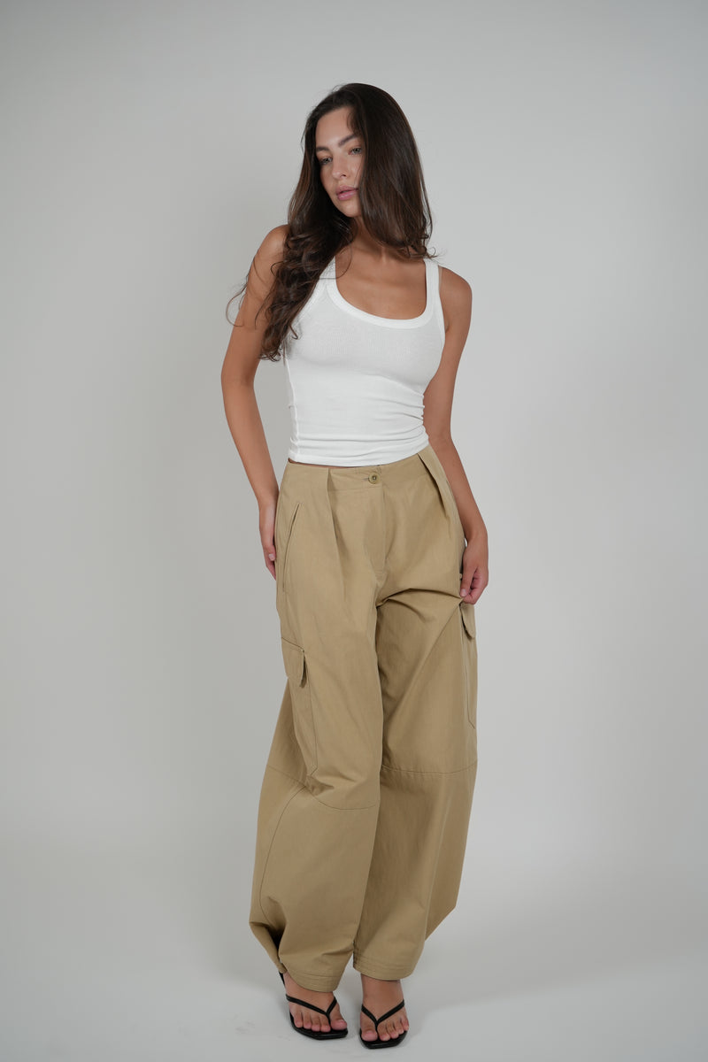 KAIA BALLOON CARGO PANTS