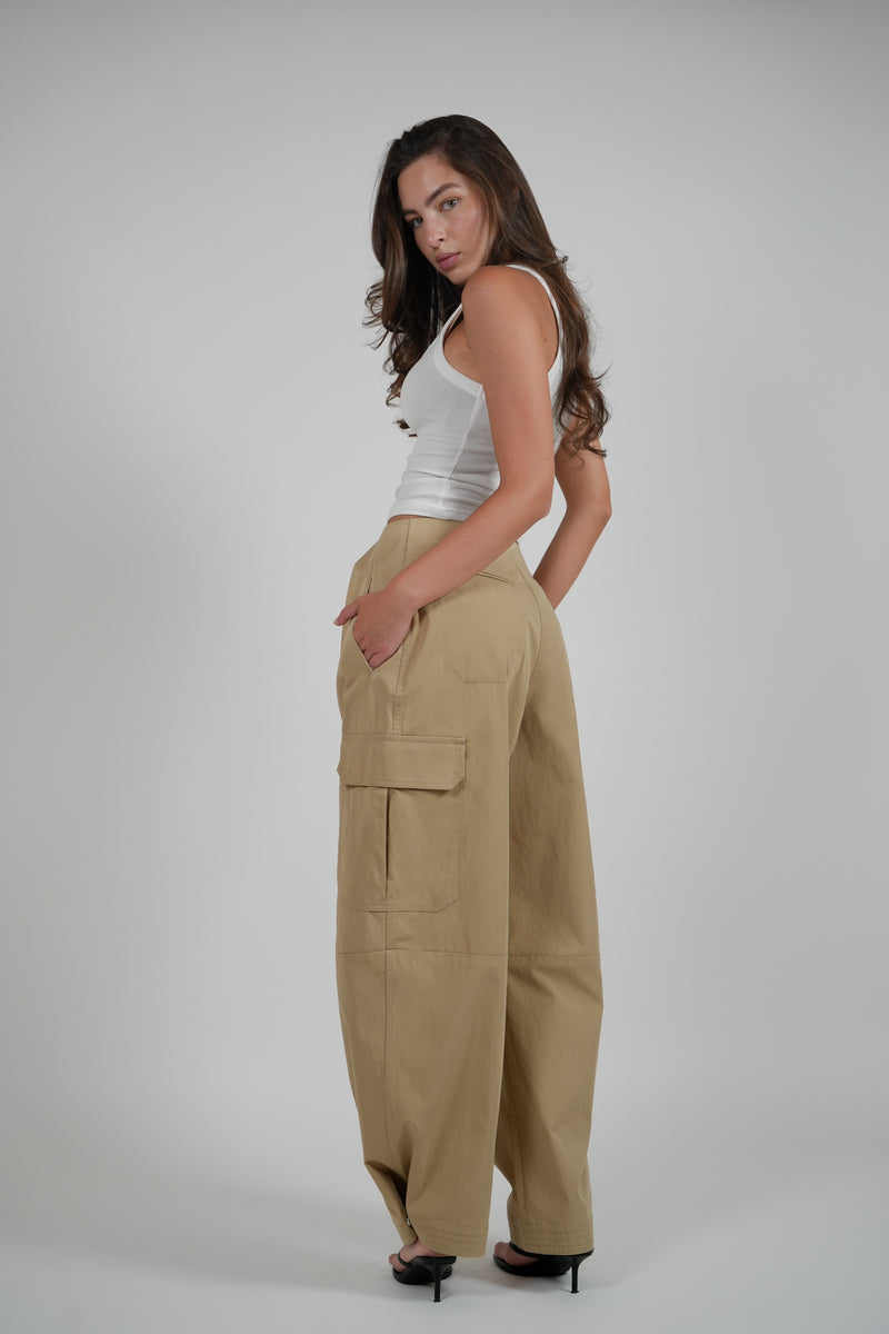 KAIA BALLOON CARGO PANTS