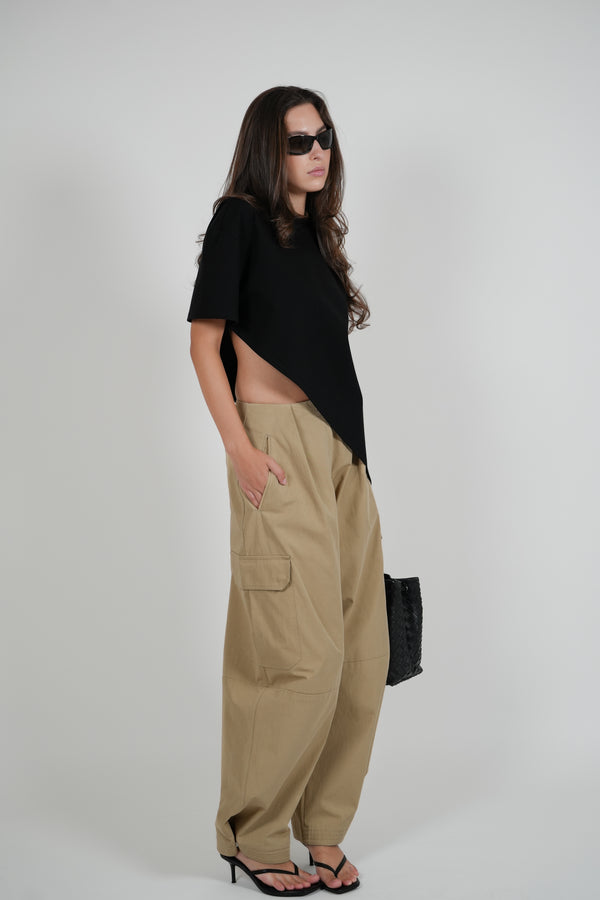 KAIA BALLOON CARGO PANTS