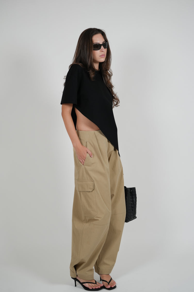 KAIA BALLOON CARGO PANTS