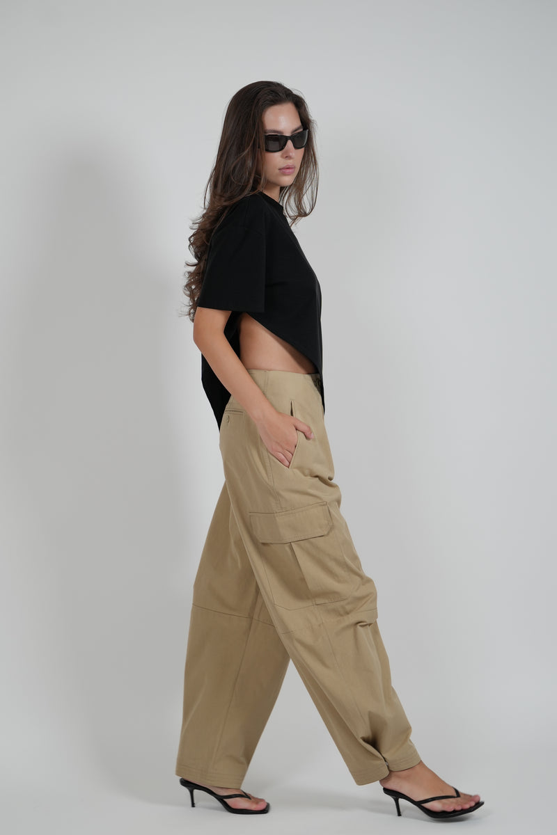 KAIA BALLOON CARGO PANTS
