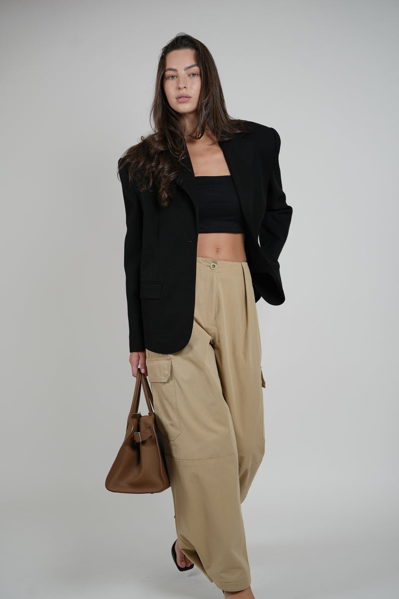KAIA BALLOON CARGO PANTS