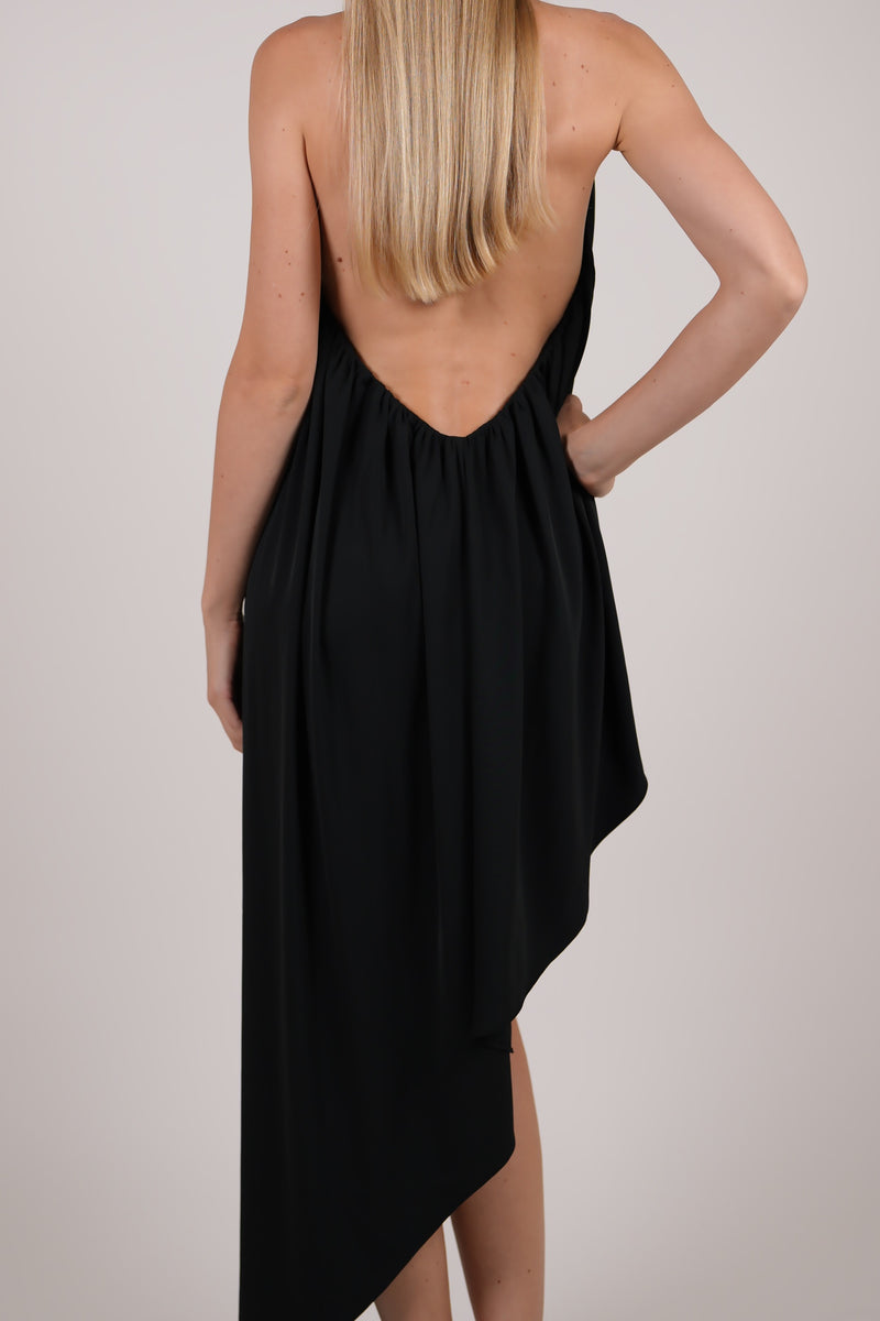 DRAPED DRESS