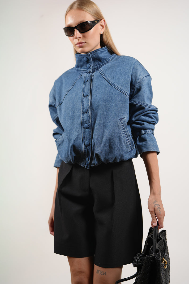 SCULPTED BERMUDA SHORTS