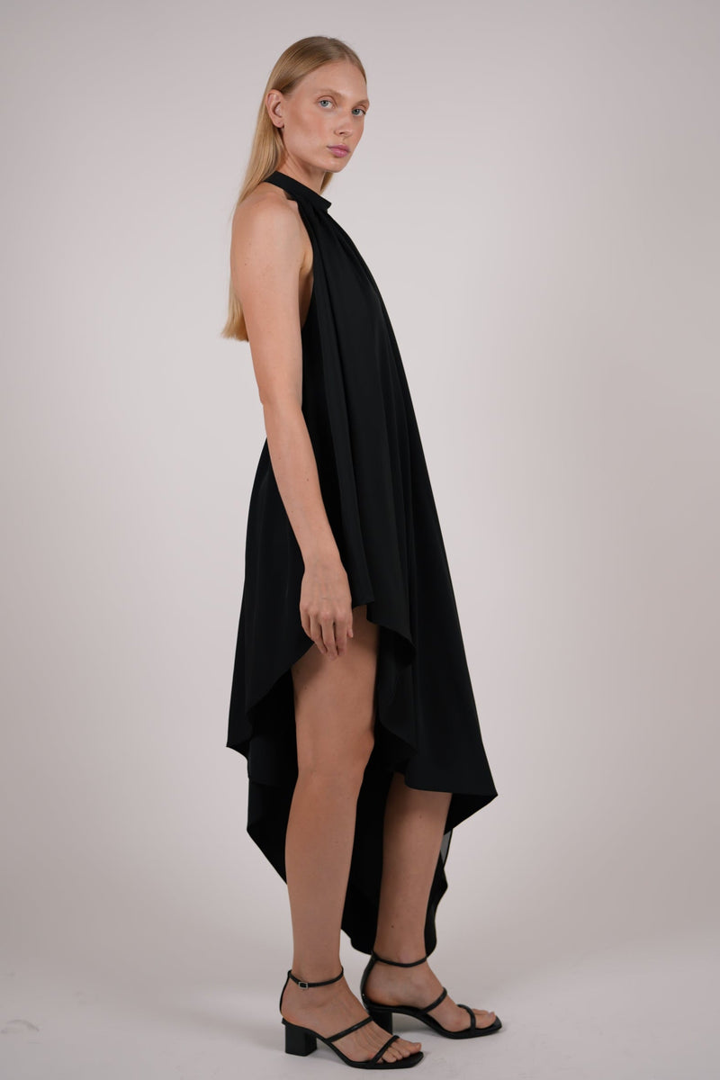 DRAPED DRESS