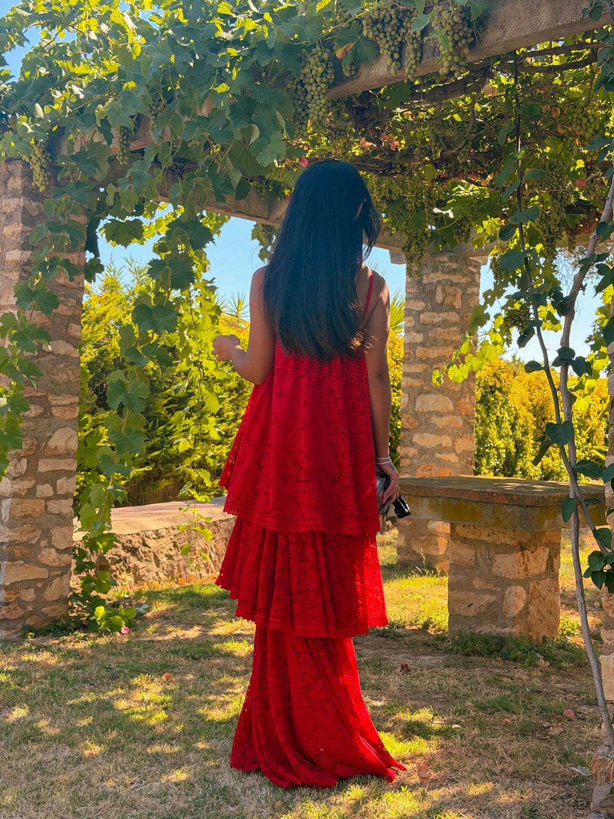 Ophelia Dress - Red