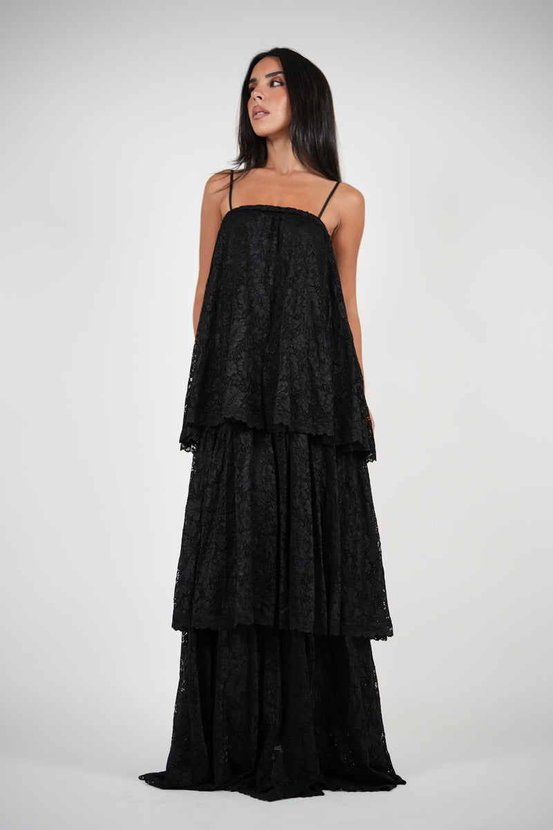 Ophelia Dress - Black