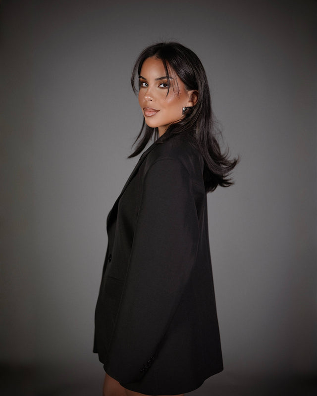 BLAZER BALLON - BLACK