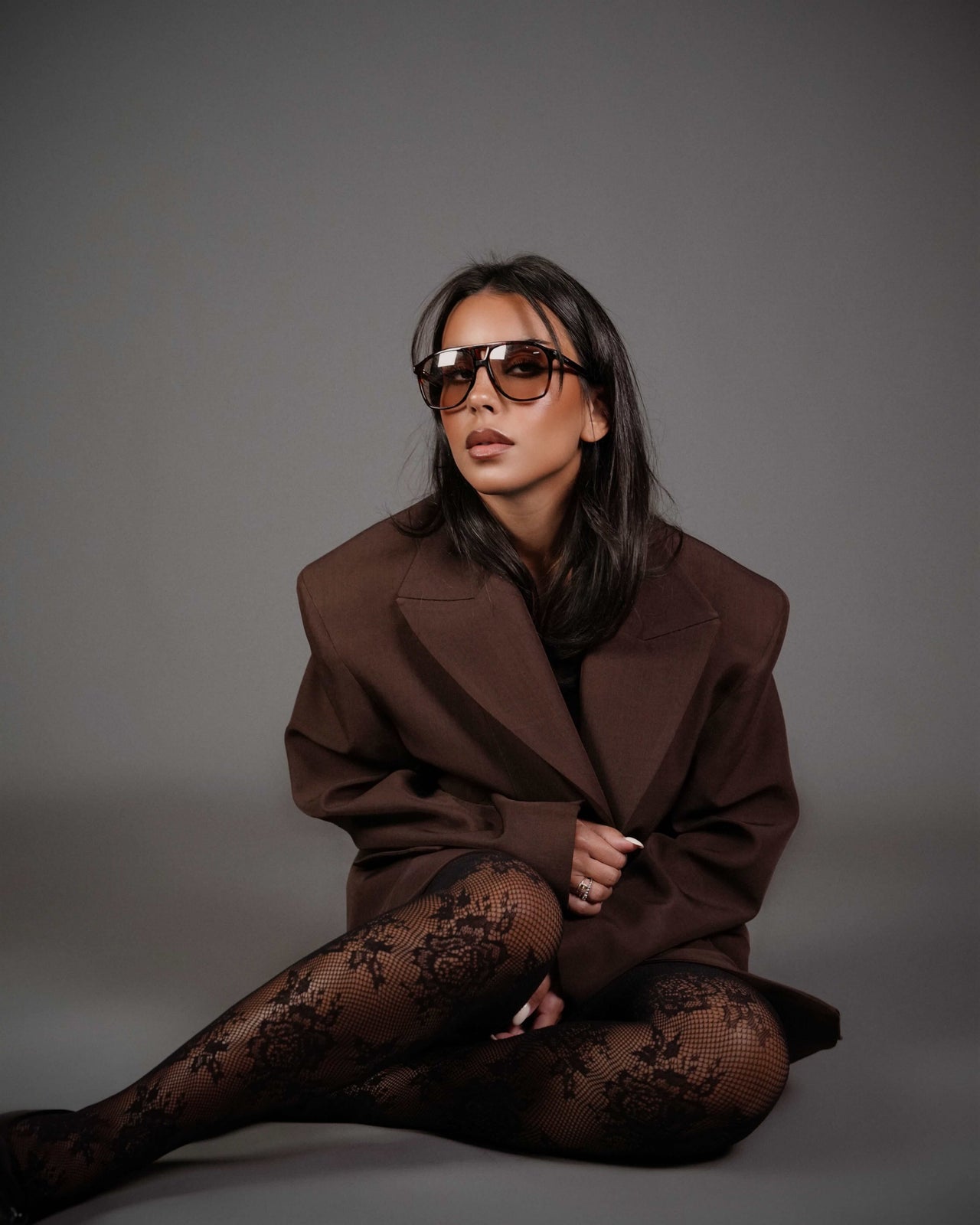 BLAZER BALLON - BROWN