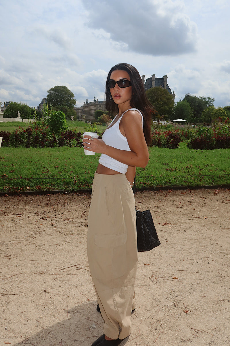 KAIA BALLOON CARGO PANTS